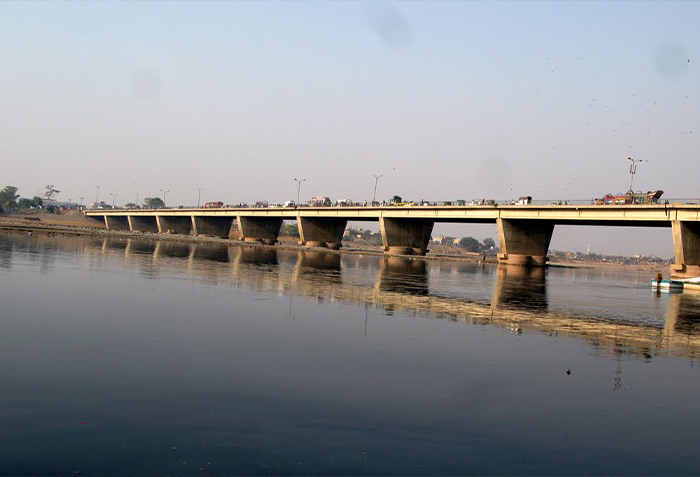 Ravi River Bridge in Sahiwal